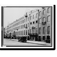 thumbnail image 2 of Historic Framed Print, [Entrance and side of building in Turtle Bay Gardens, New York City], 17-7/8" x 21-7/8", 2 of 9