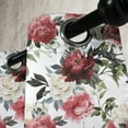 thumbnail image 3 of Ambesonne Country Grommet Curtain, Watercolor Pink Roses, 50" x 72", Dark Coral Maroon, 3 of 6