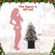thumbnail image 3 of Qinaqin 3 Ft Pre-Lit Christmas Tree con 78 Battery-Powered Led Lights Artificial Potted Base Ideal para Celebrations, 3 of 7