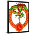 thumbnail image 1 of Chinese Zodiac Animal  Dragon, Animals Religion World Culture Framed Art Print Wall Art by BluezAce Sold by Art.Com, 1 of 5