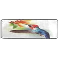 thumbnail image 5 of SKYSONIC 2'X6' Spring Watercolor Hummingbird Runner Rug with Rubber Backing, Non Slip Entryway Rug Runner Washable Soft Area Rug Carpet for Hallway Bedroom Kitchen Decor, 5 of 6