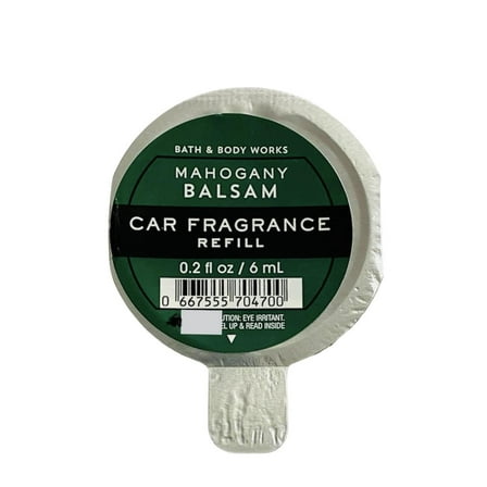 Bath and Body Works Mahogany Balsam Car Fragrance Refill 0.2 fl. oz. - 1 Refill