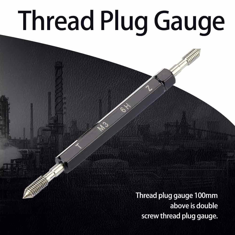 DOACT Thread Plug Gauge, Steel Gage For The Test Thread Tolerance Class