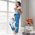 thumbnail image 5 of Sikiie Cool Unicorn Star Golden Women’s Ultra-Soft Comfy Lounge Pants Sleepwear Comfy Lounge Pants Drawstring Sleep Bottoms with PocketsXX-Large, 5 of 6