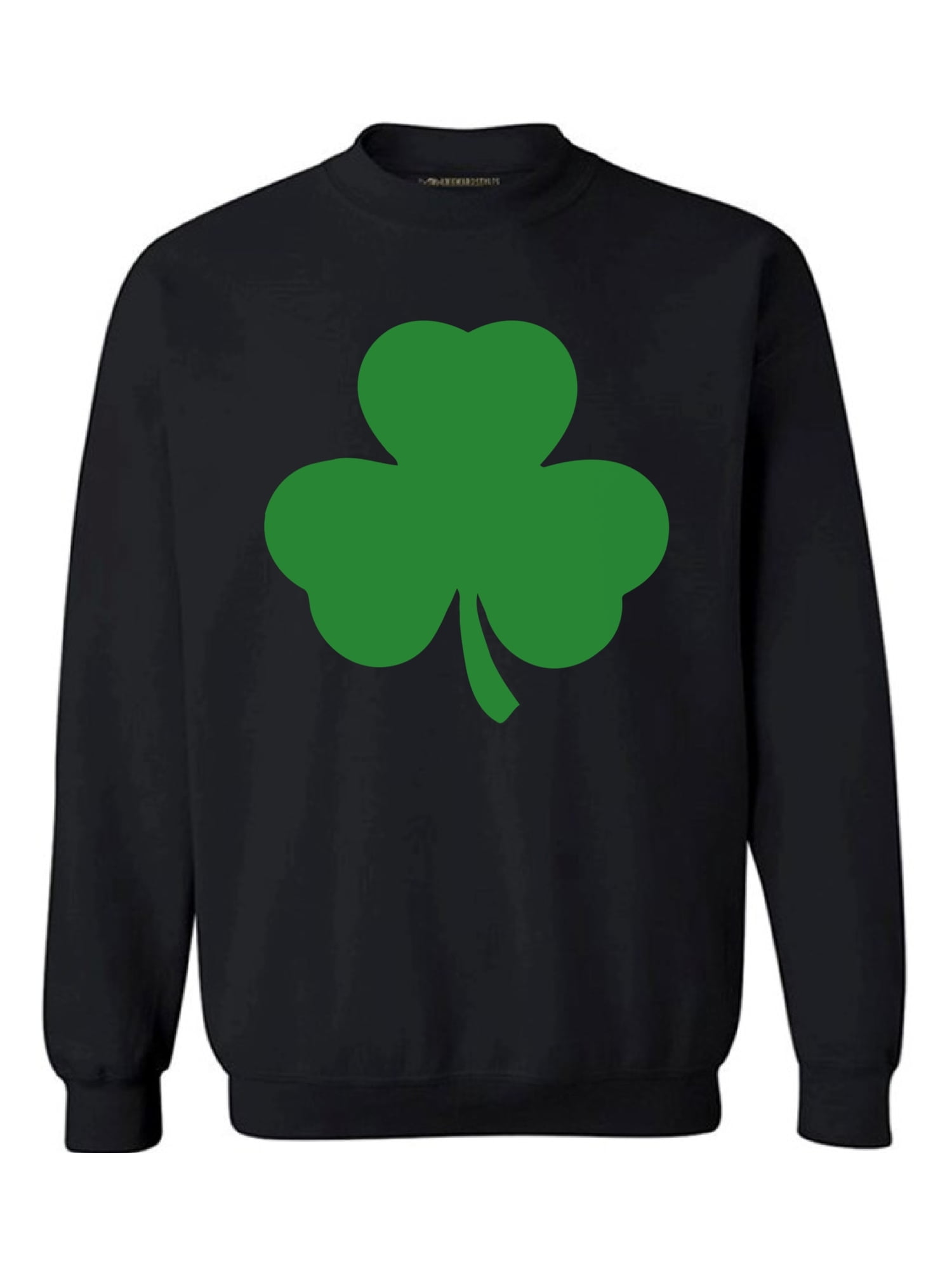 Four Leaf Clover Irish Ireland St Patricks Day Lucky Hoodie Pullover Sweatshirt 