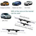 thumbnail image 4 of DADHOT Car Windshield Sun Shade, Retractable Sun Shade, Easy to Install Use - Blocks 99% UV Ray Heat Insulation to Keeps Your Vehicle Cool(65CM/25.6IN（Front）), 4 of 7