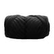 thumbnail image 3 of Hilo grueso, hilo voluminoso, longitud de tejido 40 m, hilo para tejer con brazo, hilo tubular jumbo Negro, 3 of 9