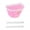 Pink, variant on Children Bike Basket Kids Bicycle Front Basket with Ribbon Bow Handmade Woven Storage Basket for Toddlers Boys Girls Durable Easy to Install Bicycle