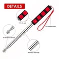 thumbnail image 3 of FIASON 8.2FT Red Black Telescopic Handheld Flag Pole, 10-Section Stainless Steel Collapsible Pole, Fits 2x3 3x5 4x6 Lightweight Flags for 250th Anniversary Camping RV Teaching, 3 of 10