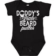 thumbnail image 3 of Inktastic Daddys Little Beard Puller Boys or Girls Baby Bodysuit, 3 of 5