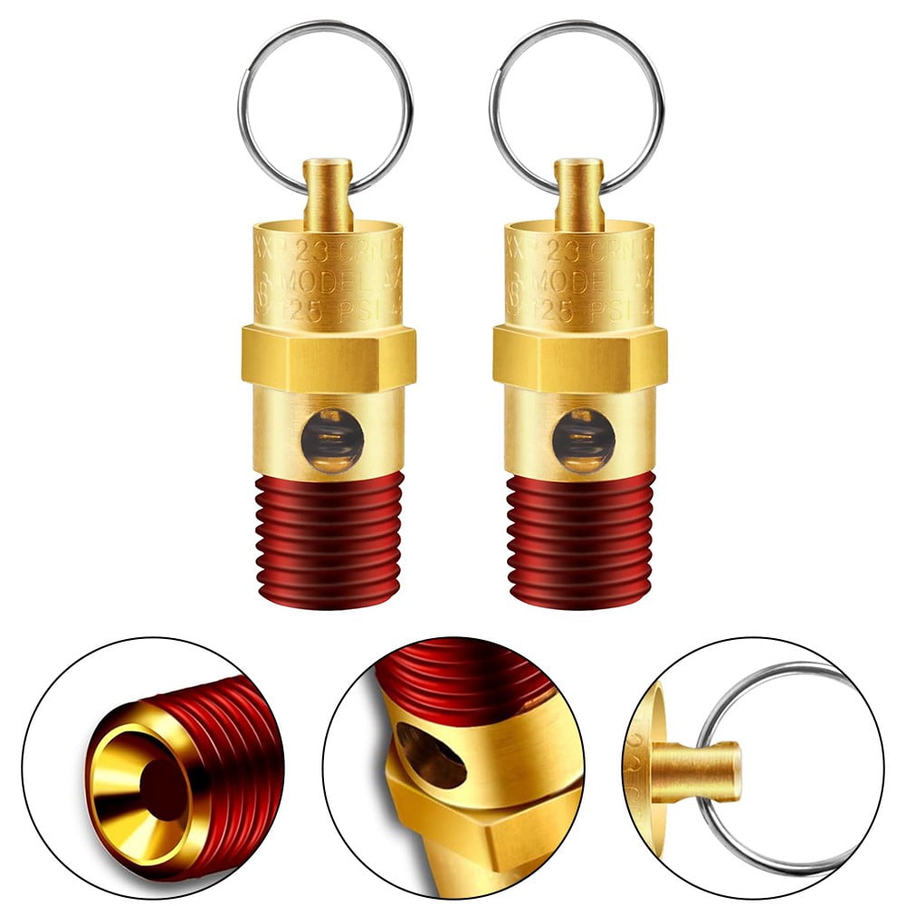 Environ 1/2" Automatic Quick Vent Breather Valve - Brass, Chrome, Made In Germany