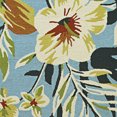 thumbnail image 4 of Couristan Covington Whimsical Garden Powder Blue-Multi Indoor/Outdoor Runner Rug, 4 of 7