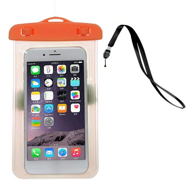 CSChome Phone Pouch 1 Set Phone Dry Touchscreen Scratch Waterproof Shockproof PVC Beach Camping Waterproof Phone Water Sports Phone