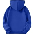 thumbnail image 5 of BFHHYA Girls Fleece-Lined Hooded Sweatshirt Long Sleeve Pullover Athletic Hoodie with Kangaroo Pocket for School Daily Wear & Weekend Play (5-14Y), 5 of 5