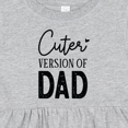 thumbnail image 4 of Inktastic Cuter Version of Dad Girls Baby Dress, 4 of 5