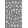 thumbnail image 4 of New Pure White Winter Snowflake Nail Stickers, 4 of 5