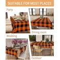 thumbnail image 5 of Fall Tablecloth Orange Pumpkin Square Table Cloth 60x60 Inch Autumn Maple Leaves Tablecloths Thanksgiving Holiday Decorative Table Cover for Dining Table Holiday Party Indoor Outdoor, 5 of 5