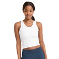 thumbnail image 1 of Jockey Women's EverActive Mesh Lined Crop Tank With Built-In Bra, 1 of 10