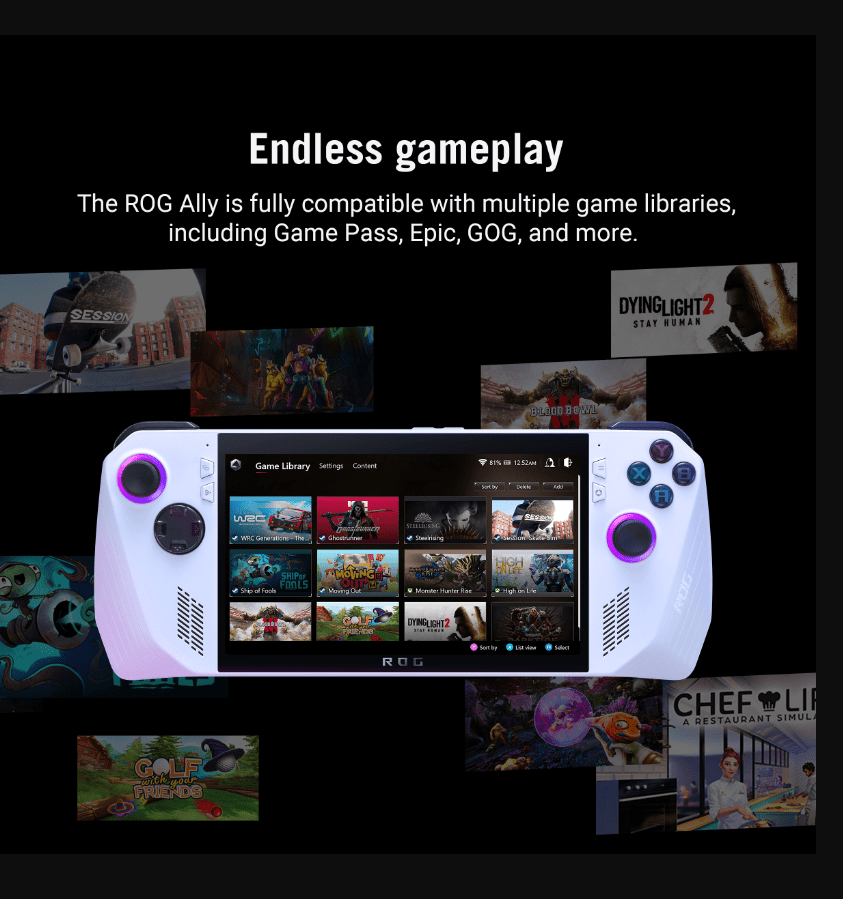 ASUS ROG Ally Handheld Gaming Console ROG Ally