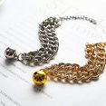 thumbnail image 4 of Training Dogs Collar Cat Pets Cuban Link Thick Chain Necklace Gold 6/8/10inch, 4 of 4