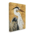 thumbnail image 4 of Stupell Industries Heron on Gold Pattern Animals & Insects Painting Gallery Wrapped Canvas Art Print Wall Art, 16 x 20, 4 of 8