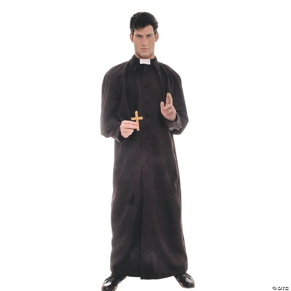 Morris Costumes Men's Deluxe Priest Costume