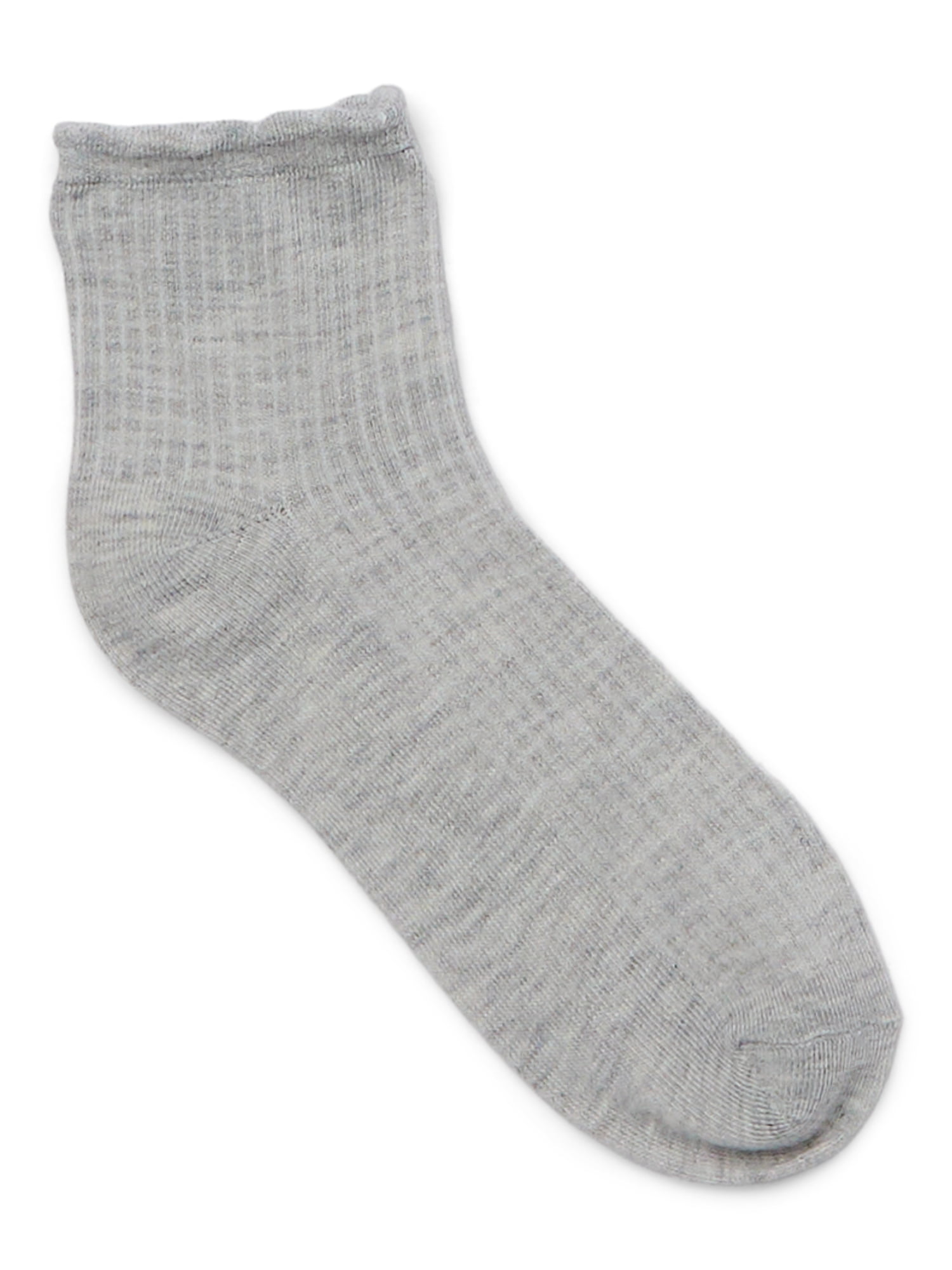 Joyspun Women’s Essentials Ankle Dress Socks, 6-Pack, Fits Shoe Sizes 4-10