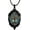 Color Tree, variant on Necklace for Men Women,Raven Cross Glass Necklaces Bat Pendant Necklace Vintage Gothic Rope Chain Crow Bat Choker Victorian Cemetery Guest Necklaces Halloween Christmas Birthday Jewelry