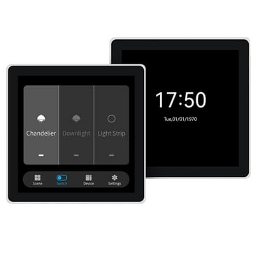 FOR Tuya Smart Home Multiple for Zigbee Control Panel LCD Touch Screen 3 Gang