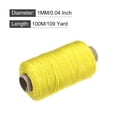 thumbnail image 2 of Torcida Albañil Línea Nylon Cordel Cuerda Cordón Amarillo 100M/109 Yardas 1mm Diámetro para Redes, Paisajismo, Hogar Mejora, Bricolaje Proyecto, Artesanía, Albañilería, 2 of 6