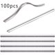 thumbnail image 1 of 50/100/200 piezas soportes de metal soportes de nariz DIY hechos de aluminio 85mm Zhivalor LN-2066-2, 1 of 1
