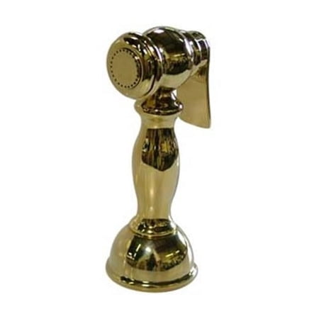 Gourmetier Vintage Kitchen Faucet Sprayer Polished Brass