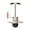White, variant on Vsenkes Cattle Pogo Ball with Handle Exercise Pogo Stick for Body Training Assistant White