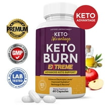 Keto Advantage ACV Extreme Pills 1675mg Alternative to Gummies Dietary Supplement 60 Capsules