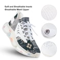 thumbnail image 3 of Denim Patchwork Walking Shoes for Men Woman Lightweight Tennis Fashion Elastic Sports Shoes Cushion Basketball Shoes, 3 of 7