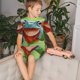 thumbnail image 4 of Fotbe Flying Frog On Branch Pijama Estampada de 2 Piezas para Niños – Ropa de Dormir de Manga Corta Cómoda para Niños y Niñas, Camiseta y Shorts de Algodón-Small, 4 of 6