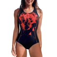 thumbnail image 1 of Maillot de Bain Sportif Imprimé Printemps/été pour Femmes avec Coussinets de Poitrine s-TTG, 1 of 3