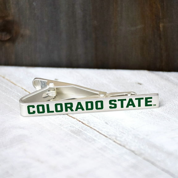 Fan Frenzy Gifts Colorado State Rams Officially Licensed Silver Tiebar