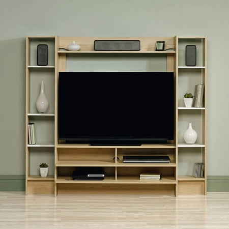 Sauder Beginnings Entertainment Wall System For Tvs Up To 42 Sauder Beginnings Entertainment Wall System For Tvs Up To 42 Com