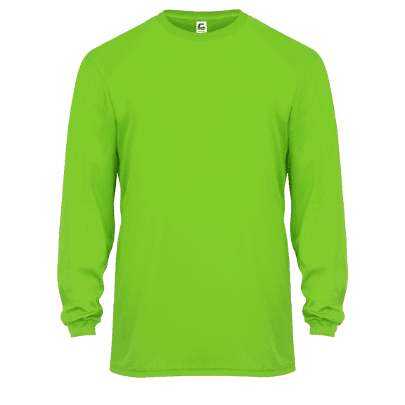 C2 L/S Tee - Lime 3XL