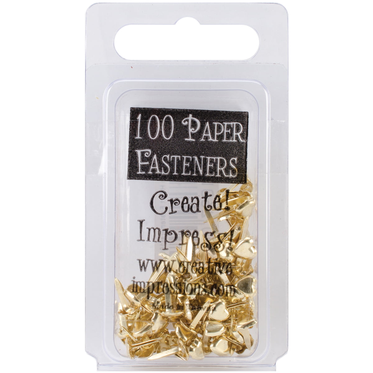 MNTT Paper Fasteners,Decorative School Round Head Art Project for Scrapbooking Supplies Craft Accessory Brads 100Pcs Gold 