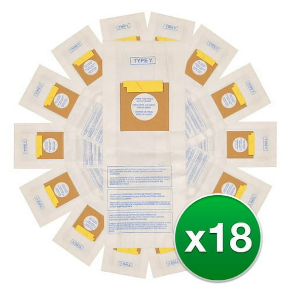 Replacement Vacuum Bag for Envirocare 4010100Y  8569 2-Pack