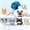 9PACK Cat Random Blind Box, variant on 9 PACK Mini Pet Dog Series Building Building Blocks Dog Toys Educational DIY Toys Animals Set Gifts for Birthday-Random Blind Box Series