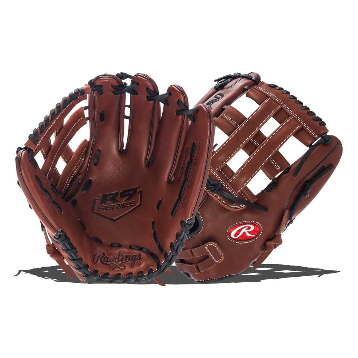 Rawlings R9 14" Slow Pitch Softball Glove: R9SP140-6DB Right Hand Thrower