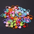 thumbnail image 2 of 20 Piezas de Plástico Marcadores de Bloqueo s Multicolores Clips de Sunnimix Marcadores de puntadas de tejer, 2 of 7
