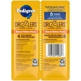 thumbnail image 3 of Pedigree Drizzlers Savory Sauce Natural Chicken Flavor, 60g Twin Pouch (22 Count, 48 Servings Total), 3 of 10