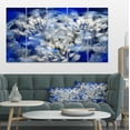 thumbnail image 1 of White Chrysanthemum Fractal Flower - Large Floral Canvas Art Print, 1 of 4