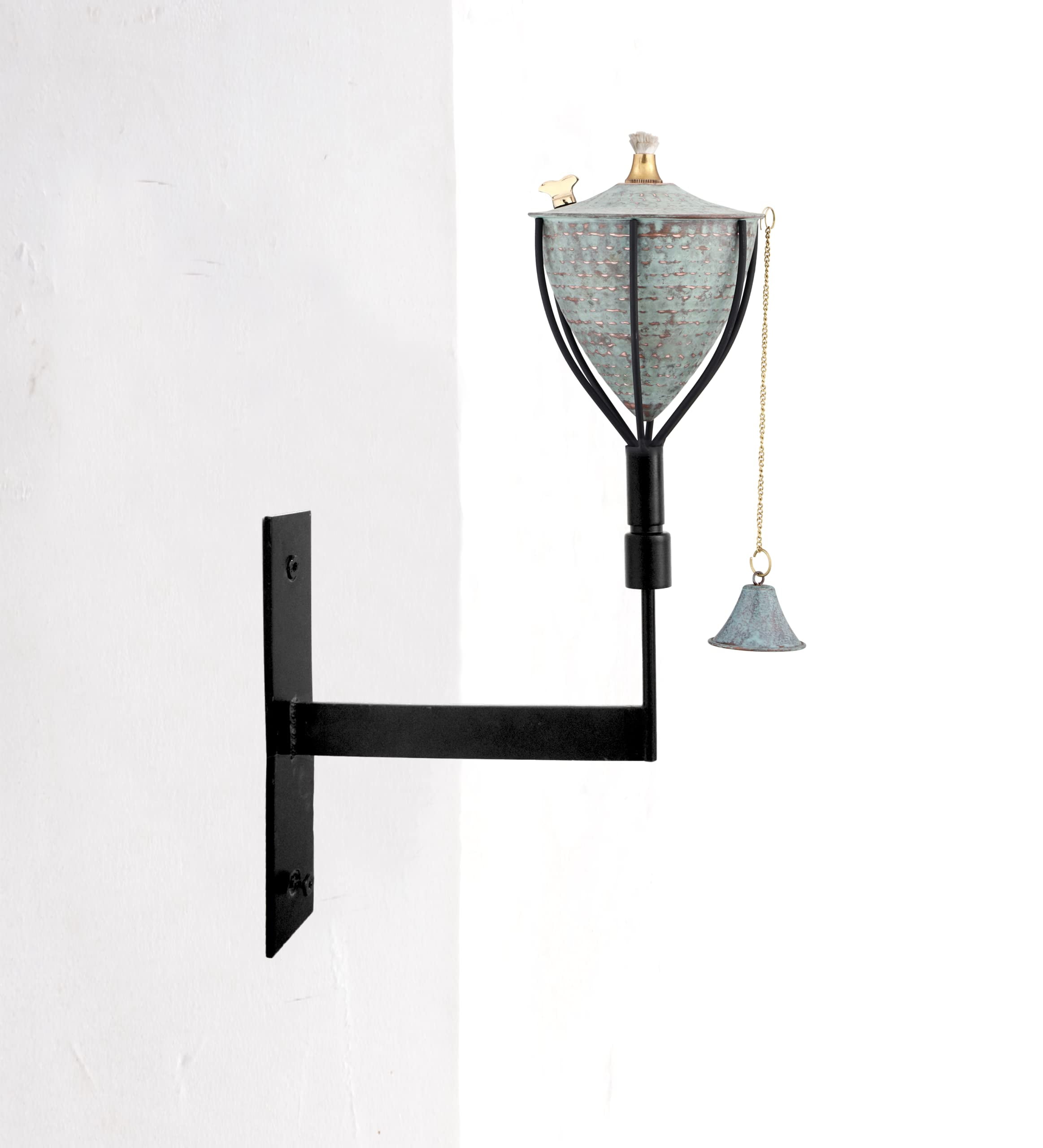 Amsterdam Wall Mount Oil Lamp Modern Wall Sconce Torch with Matching Snuffer is Perfect as