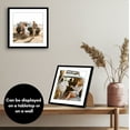 thumbnail image 2 of Americanflat 10x10 Picture Frame with Shatter-Resistant Glass with 8x8 Mat Display Photo Streamline - Black, 2 of 7