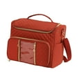 thumbnail image 4 of HILABEE Sac de Rangement pour Fil Ménager Sac de Rangement Portable Organisateur de Fil Rouge Foncé, 4 of 9